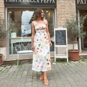 NWT Lisa Says Gah - Annie Dress in Buon Appetito Ivory - Size M